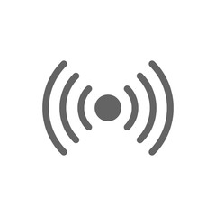 Radio line icon.