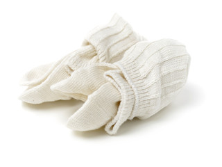 Socks on white background 