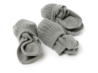 Socks on white background 