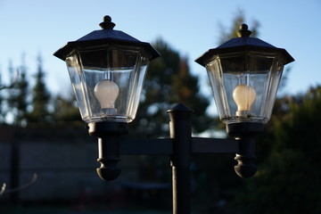 old street lamp