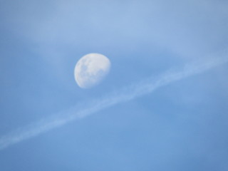 moon in the sky