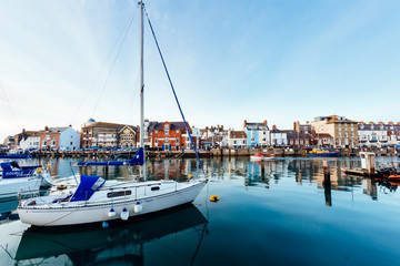Fototapeta na wymiar Weymouth Harbour 