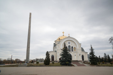Saint Nikolays cathedral in Brest fortress formerly known as Brest-Litovsk Fortress, is a...