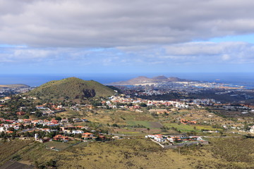 Fototapeta na wymiar Caldera de Bandama - a place where used to be a volcanic crater in Gran Canaria