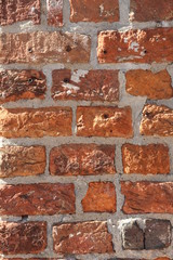 red brick wall texture