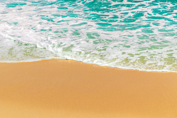 Golden Sand Beach Background