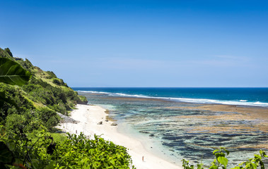 Pantai Pandawa beach on Bali island