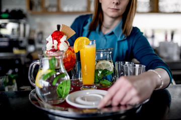 Ice cream gelato cup