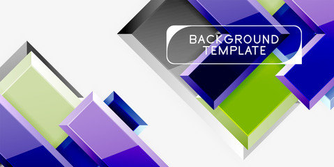 Glossy arrows background