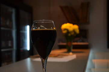 Glass of beer