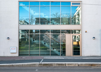 Hausfassade Eingang zum Treppenhaus