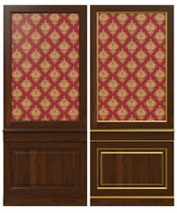 Fototapeta premium Texture of wood panels as a background.