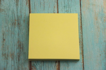 Bloc note jaune