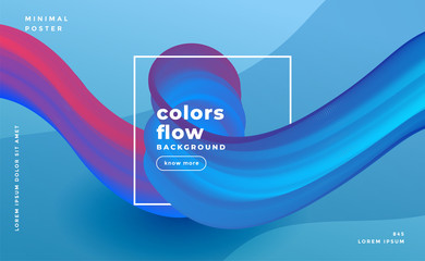abstract colors flow wave composition background