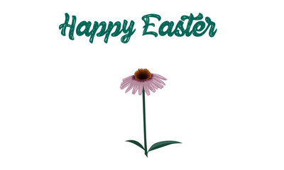 Happy Easter, typography design for print or use as poster, flyer or T shirt