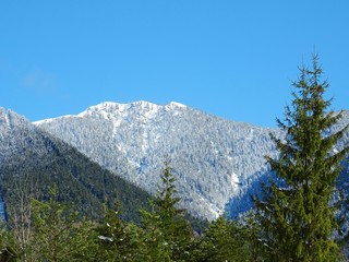 Fototapeta premium Le alpi Italiane dopo una grande nevicata