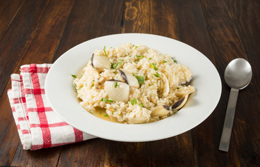 Arroz con almejas