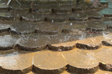 Lluvia de gotas 