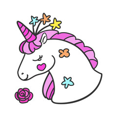 Amazing and beautiful unicorn.