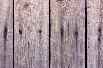 Old unpainted fence boards as a background
