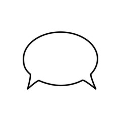chat icon vector