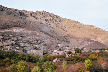 Imlil in the Atlas Mountains of Morocco