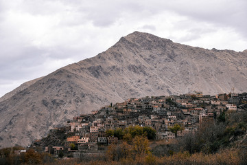 Imlil in the Atlas Mountains of Morocco
