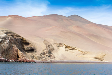 El Candelabro, Ballestas Islands, Peru, South America
