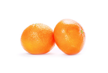 Tangerine isolated on white background