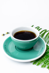 Photographs of coffee in different places of daily life
