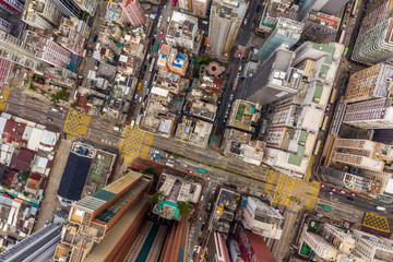 Hong Kong city from top