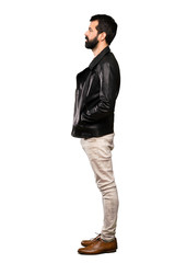 Handsome man with beard