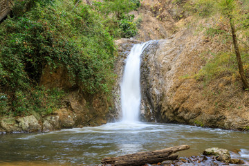 Waterfall in Chae Son National Park, Lampang, Thailand