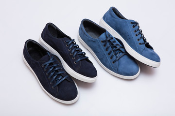 men's fashion shoes on white