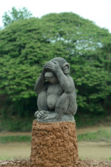 Buddhistischer Tempel in Saraburi, Thailand