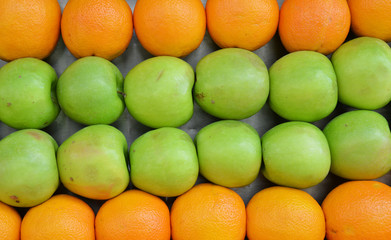 fresh fruits and vegetables background