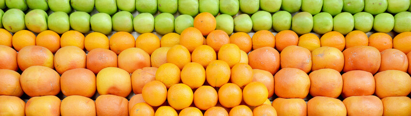 apples and oranges background