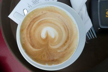 Cappucino mit Herz