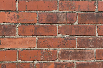 red brick wall background