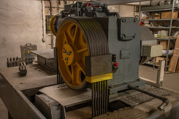 Machine room, lift plant room, 