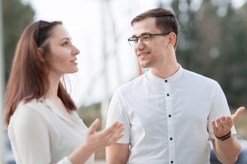group of young people discussing ideas for a new eco project