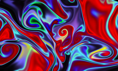 Fototapeta premium Magic space texture, pattern, looks like colorful smoke