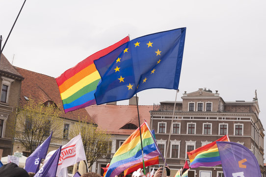 LGBT and EU flag