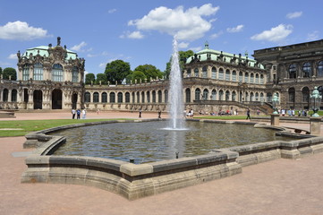Fototapeta na wymiar Zwinger, Dresden, Germany