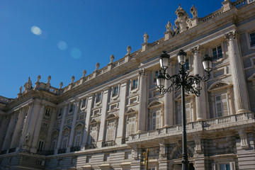 Obraz premium royal palace in madrid