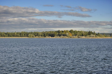Chiemsee lake in Germany 
