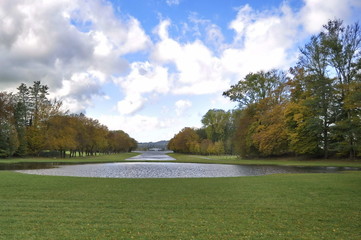 Pond on Chiemsee Island, Germany 