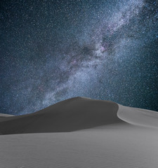 star desert at night