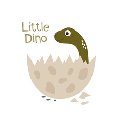Vector doodle of cute dinosaur