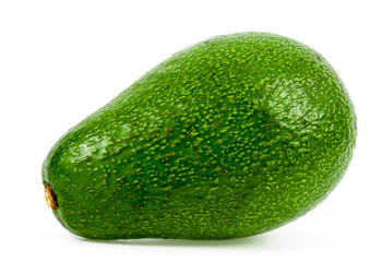 Avocado On White Background